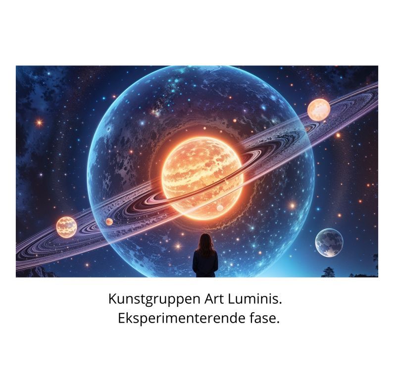 Spiralgalaxen-artluminis-inspirationsrejse