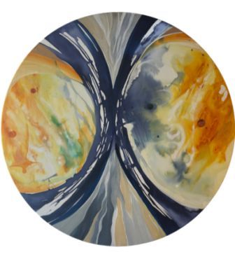 katalog Artluminis mette Hansgaard - runde malerier