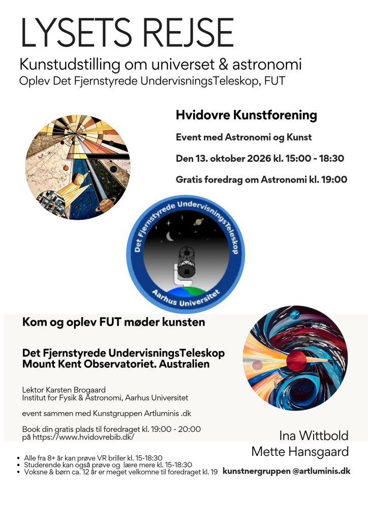 Astronomi og kunst foredrag